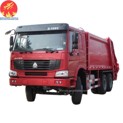Hotels Sinotruck Howo 6X4 16cbm Container Garbage Truck, Recycling Truck For Sale